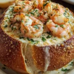 Stuffed Seafood Bread Bowl