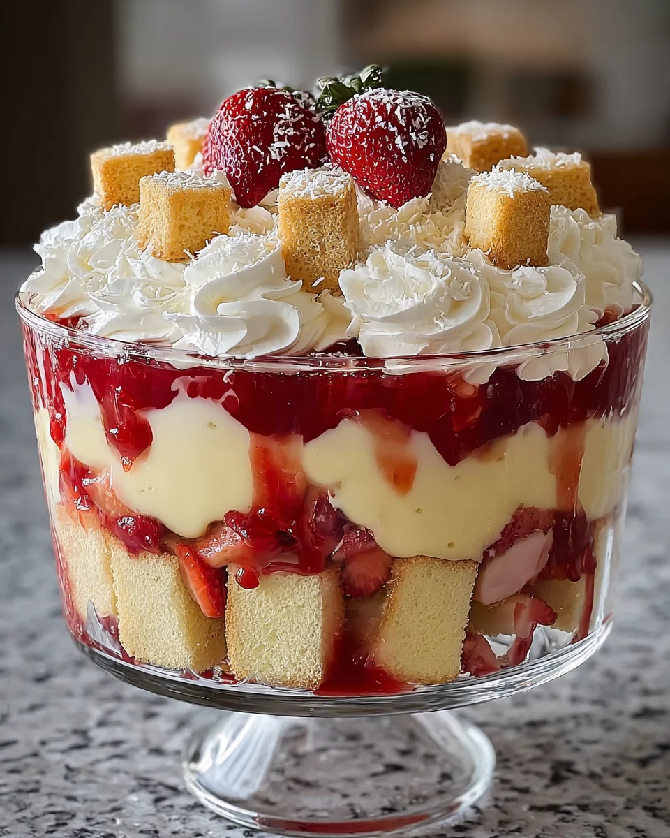 Christmas Trifle Dessert
