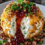 Sweet & Spicy Pepper Jelly Cheese Ball