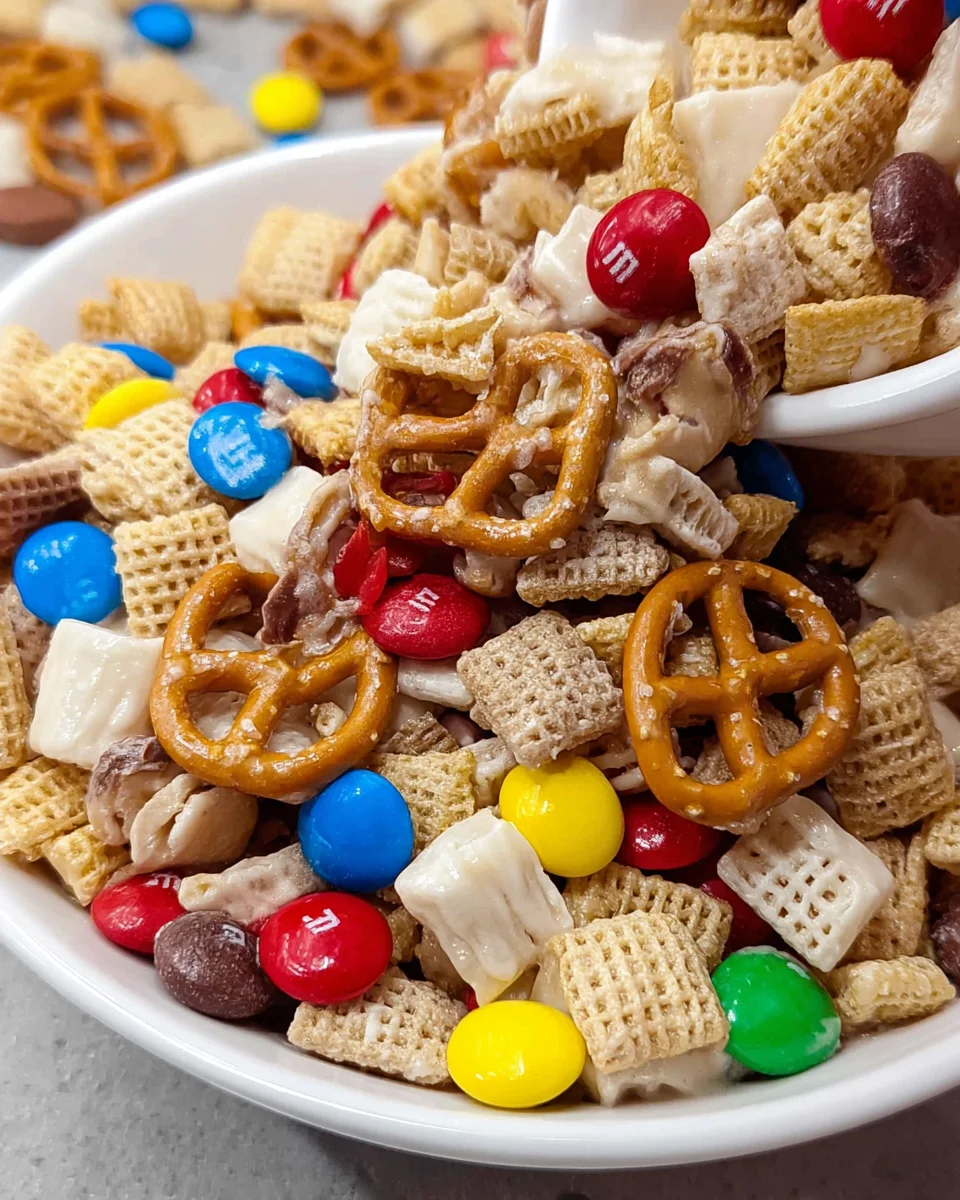 White Chocolate Trash Snack Mix