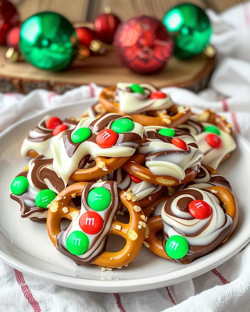 Easy Christmas Pretzels Hugs