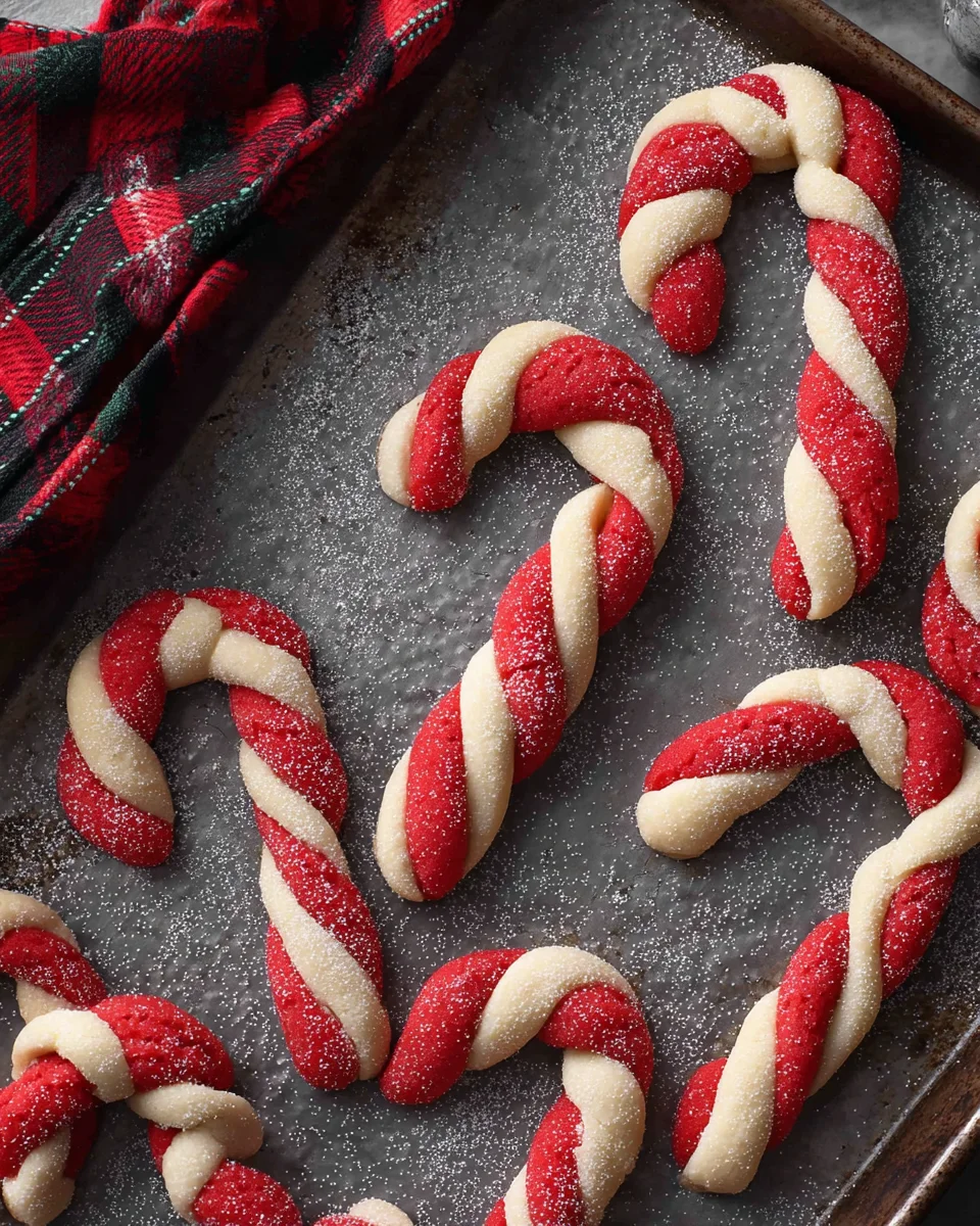 Candy Cane Cookies