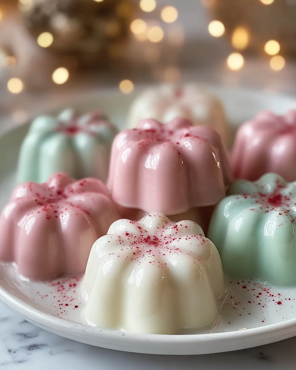 Christmas Peppermint Meltaway Candy Blossoms
