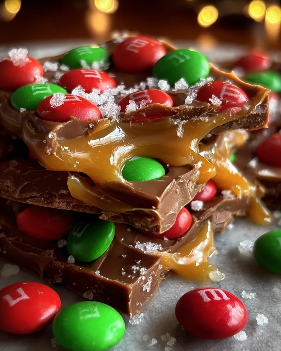Thick Caramel Christmas Crack