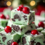Christmas Mint Oreo Fudge