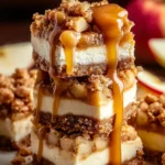 Caramel Apple Cheesecake Bars: Indulge in Creamy Bliss!