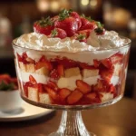 Southern Strawberry Punch Bowl Cake