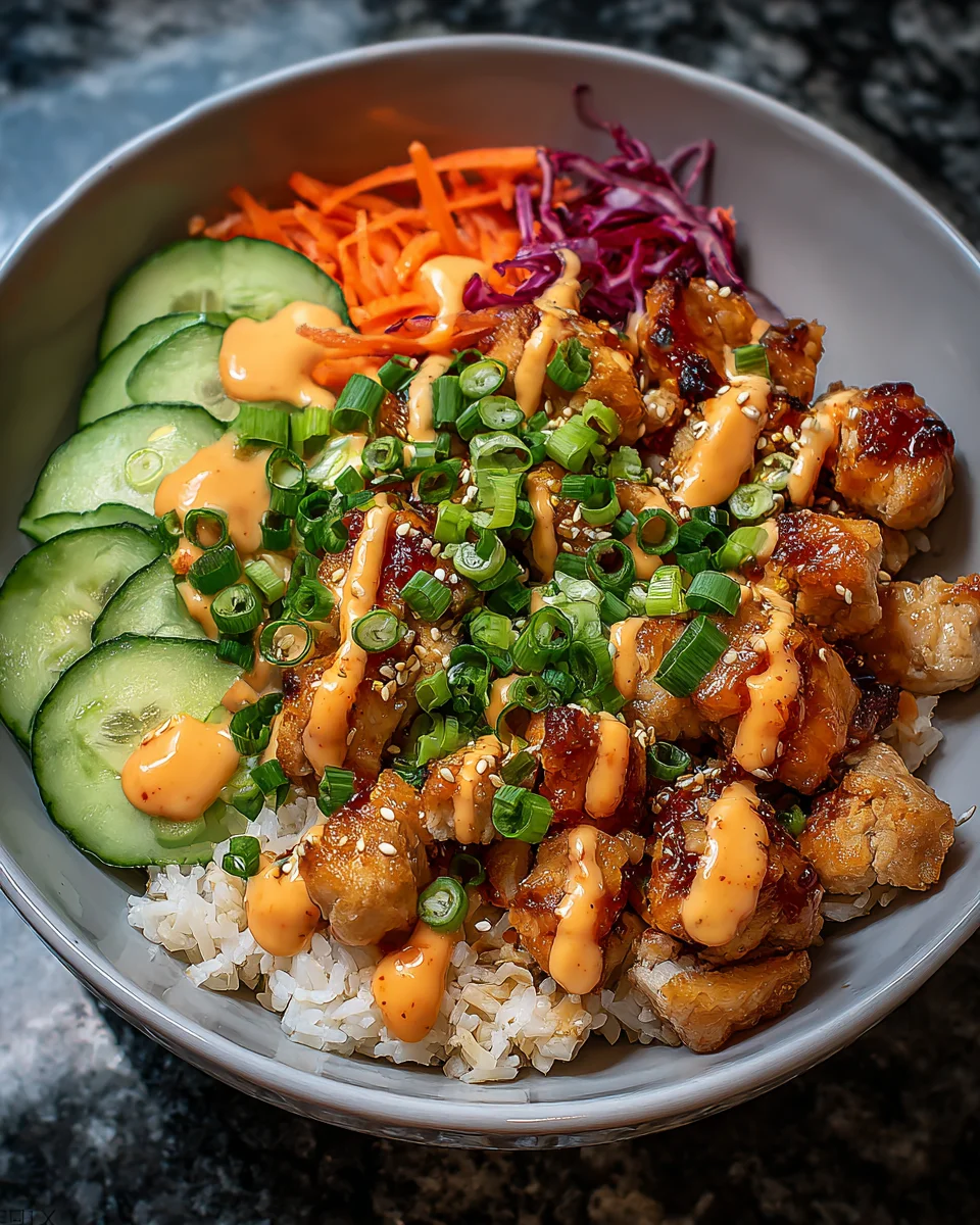 Bang Bang Chicken Bowl