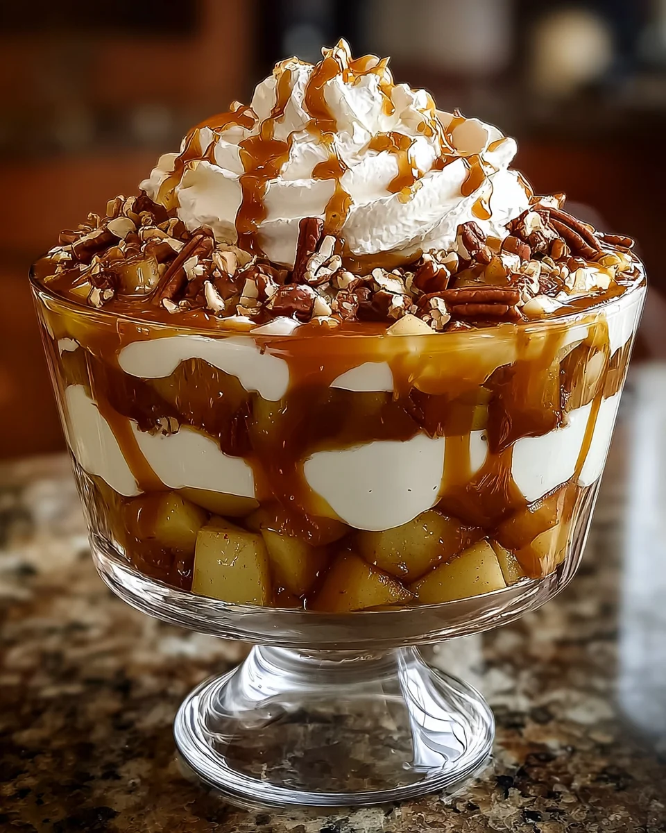 Caramel Apple Trifle