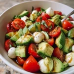 Cucumber Mozzarella Salad