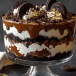 Chocolate Oreo Cheesecake Brownie Trifle – The Ultimate Layered Indulgence