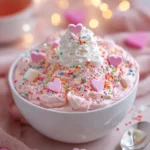 Valentine’s Day Strawberry Cake Mix Fluff