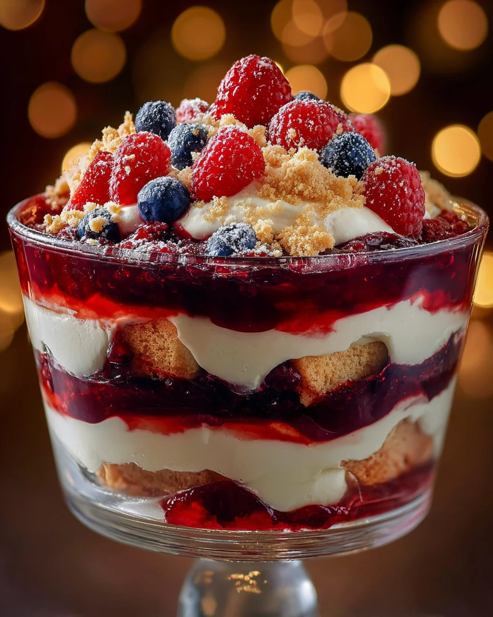 Mixed Berry Trifle