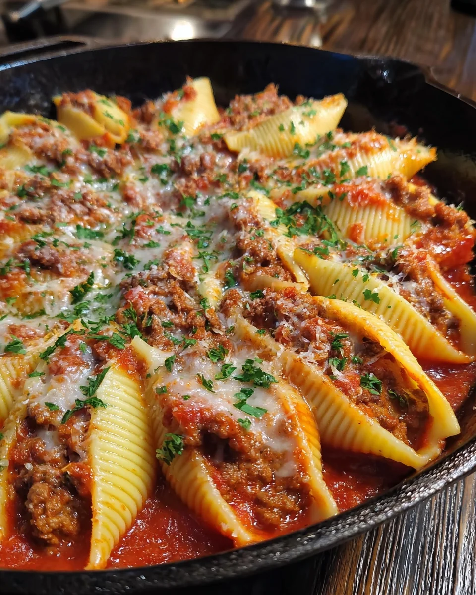 Cheesy Stuffed Jumbo Shells