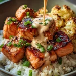 Sriracha Honey Salmon Bowls