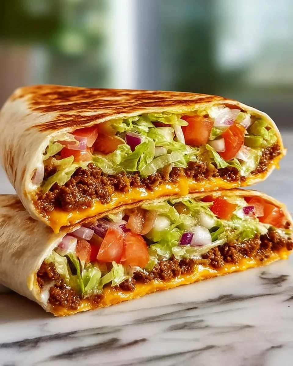 Delicious Keto Crunchwraps on a plate, featuring fresh ingredients and low-carb options