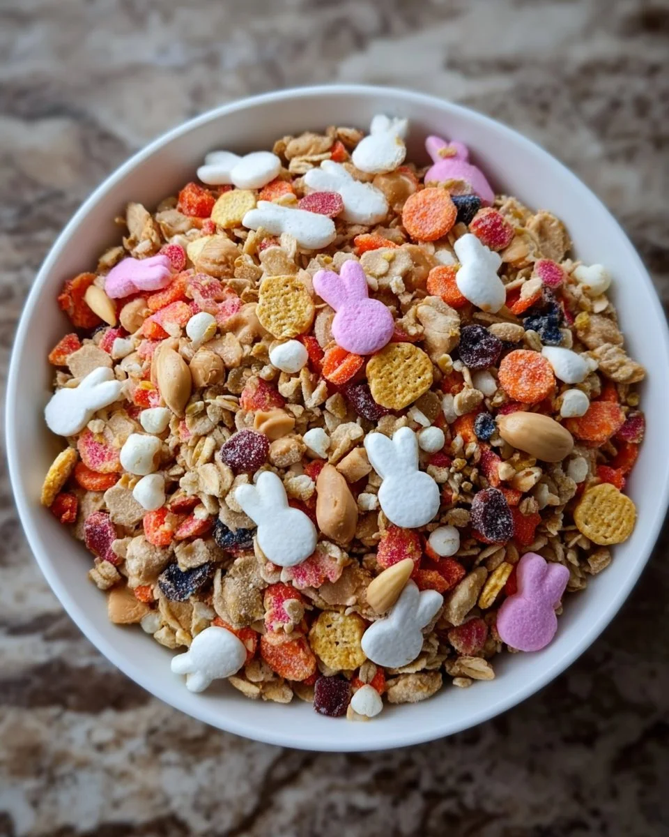 Bunny Bait Easter Mix with colorful candies and treats for Easter celebrations
