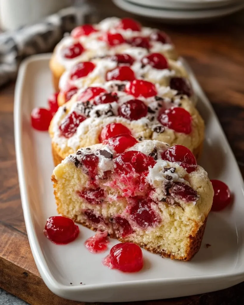 Chaos Cake Cherry Soda Cookie decorated with colorful sprinkles