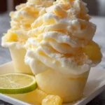 Delicious Dole Whip served in a cup, perfect summer dessert