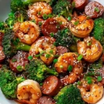 honey garlic shrimp sausage broccoli 2026 03 27 175711 819x1024 1