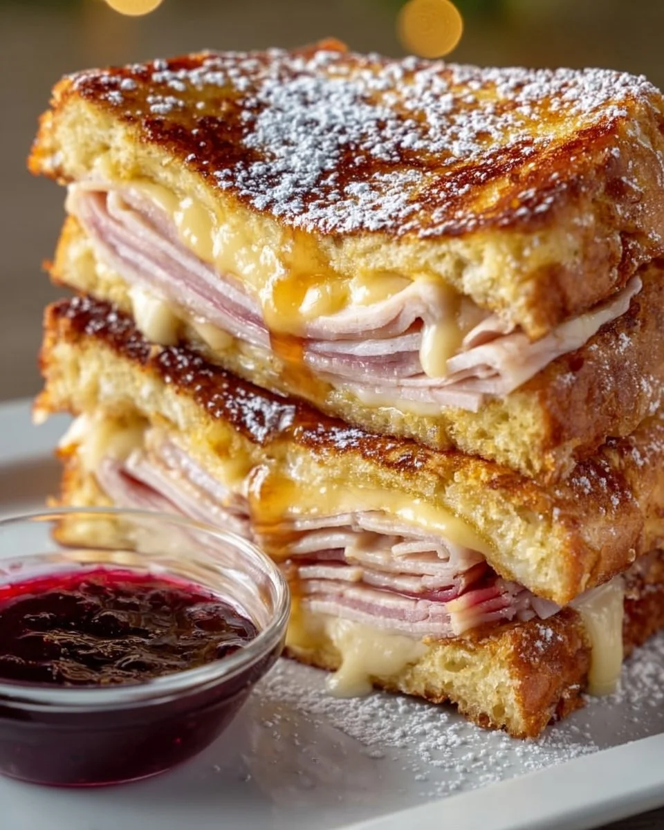 Delicious Bennigans Monte Cristo sandwich recipe for a perfect meal.
