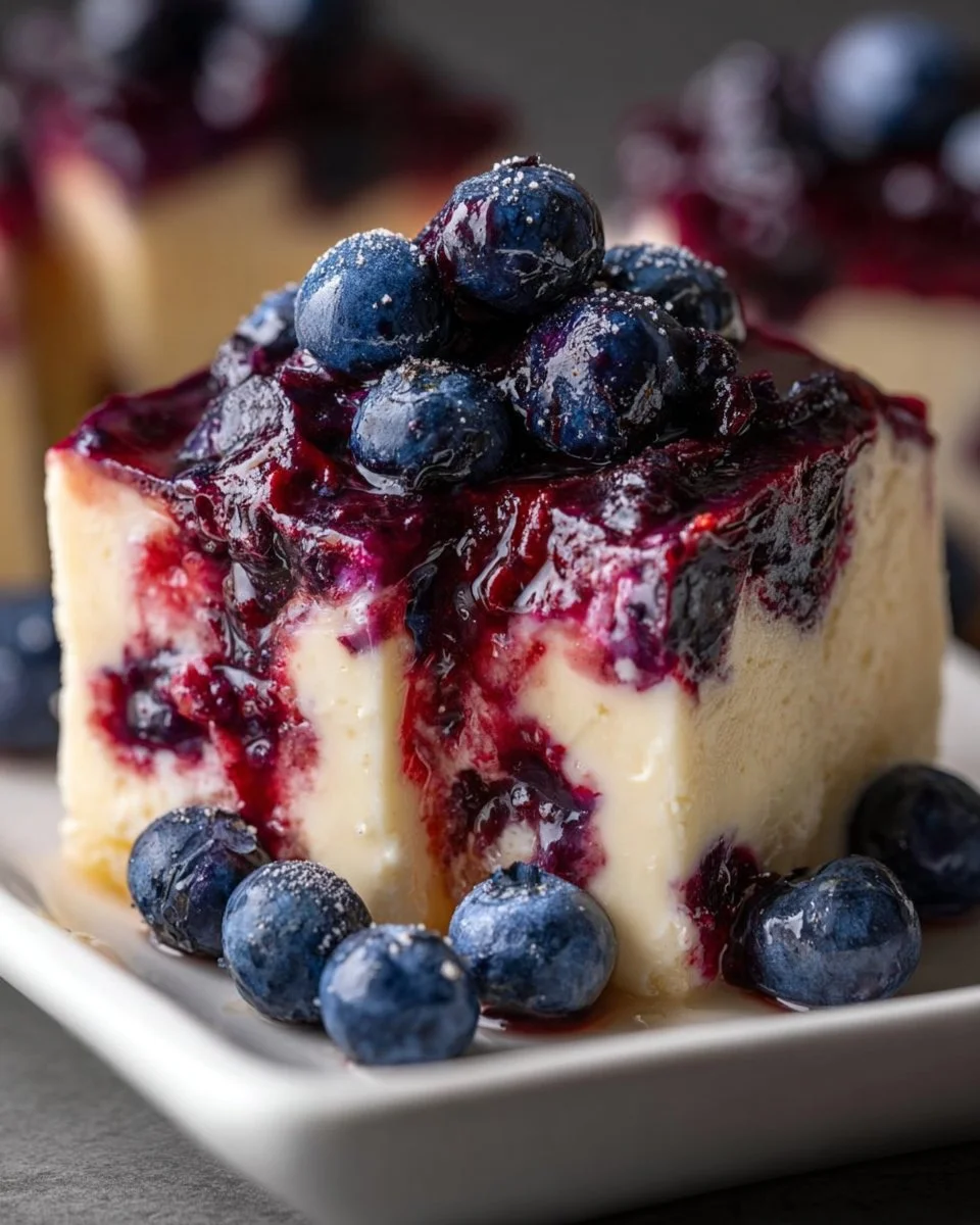 Delicious homemade blueberry fudge with a creamy texture and vibrant color