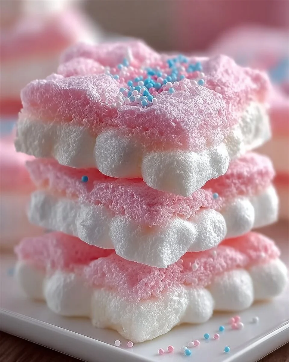 Colorful Bubblegum Cloud Slices featuring fluffy texture and vibrant colors
