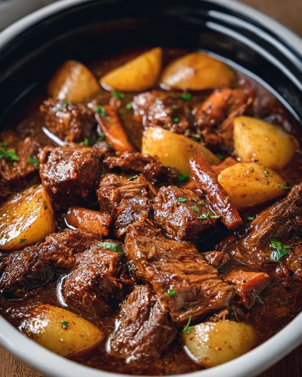 Hearty pub classic dish made with four simple ingredients for rich flavor