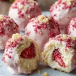 strawberry shortcake no bake balls recipe creamy 2026 04 03 114350 819x1024 1