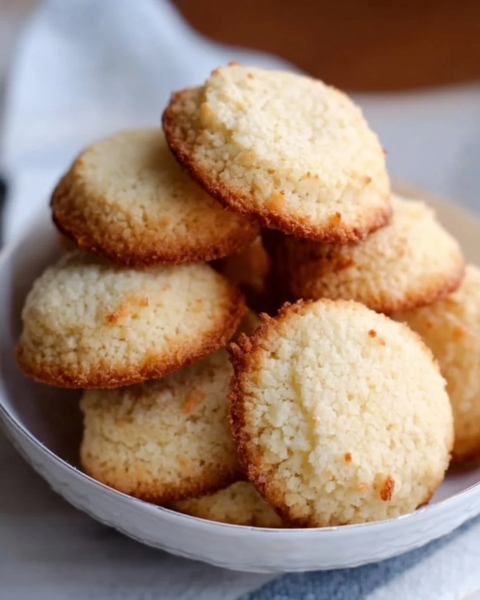 Plate of delicious Keto Vanilla Wafers for a low-carb diet